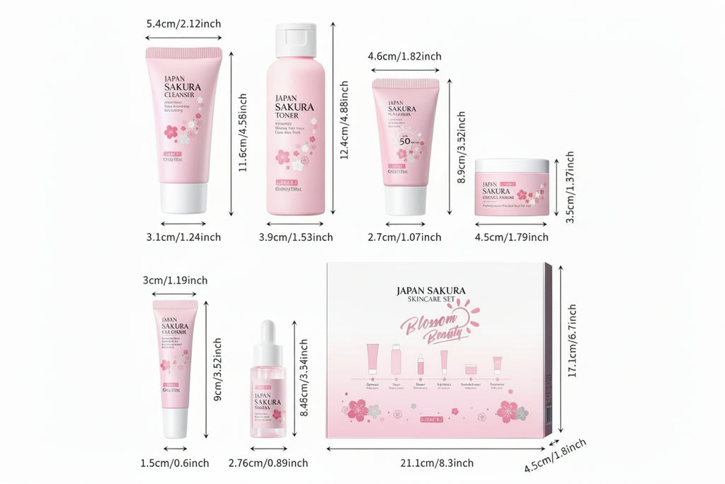Sakura Radiance Complete Skincare Collection