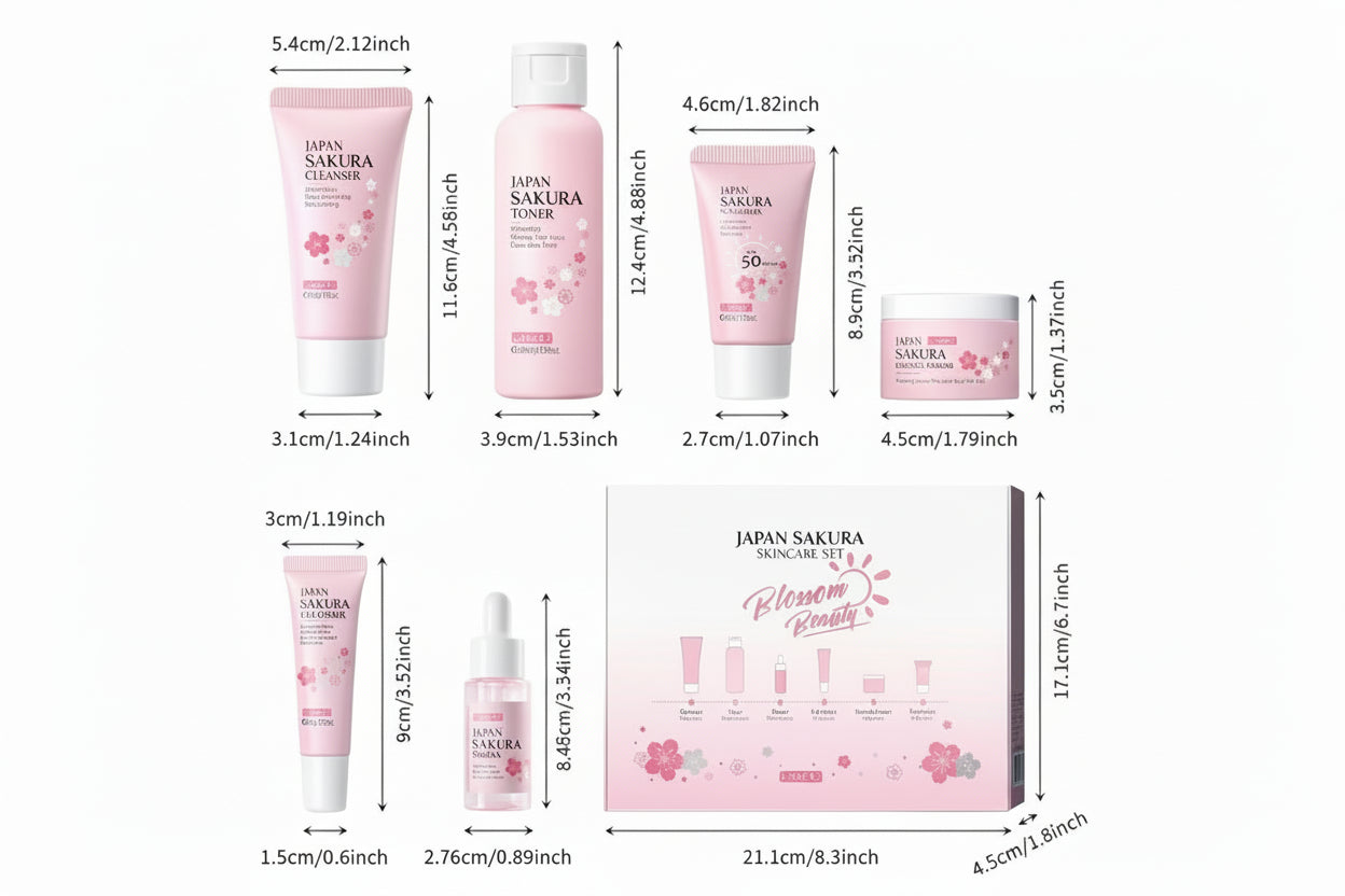 Sakura Radiance Complete Skincare Collection
