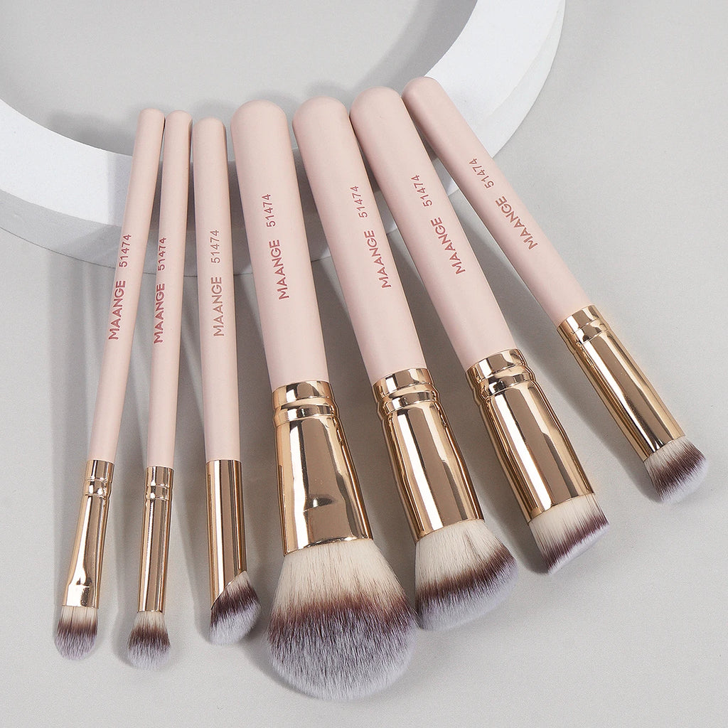 7-Piece Professional Makeup Brush Set