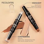 Dual-Ended Waterproof Concealer & Contour Stick