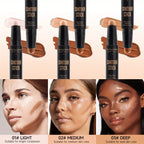 Dual-Ended Waterproof Concealer & Contour Stick