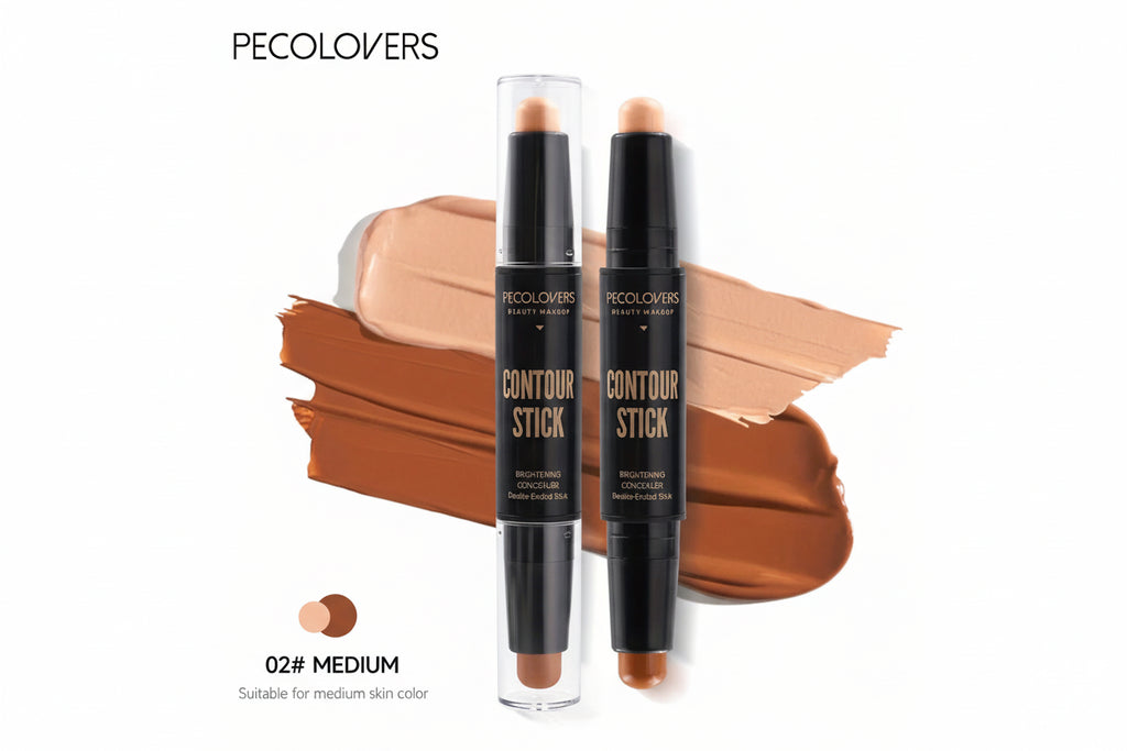 Dual-Ended Waterproof Concealer & Contour Stick