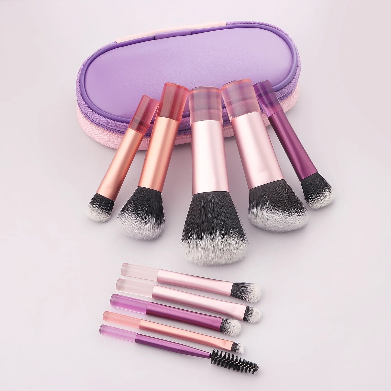 Mini Makeup Brush Set (10-Piece)