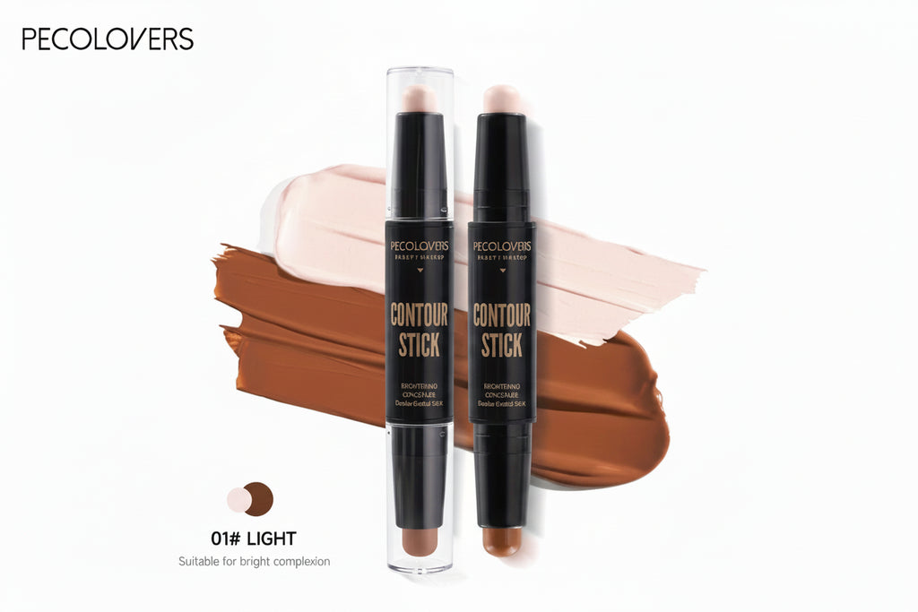 Dual-Ended Waterproof Concealer & Contour Stick