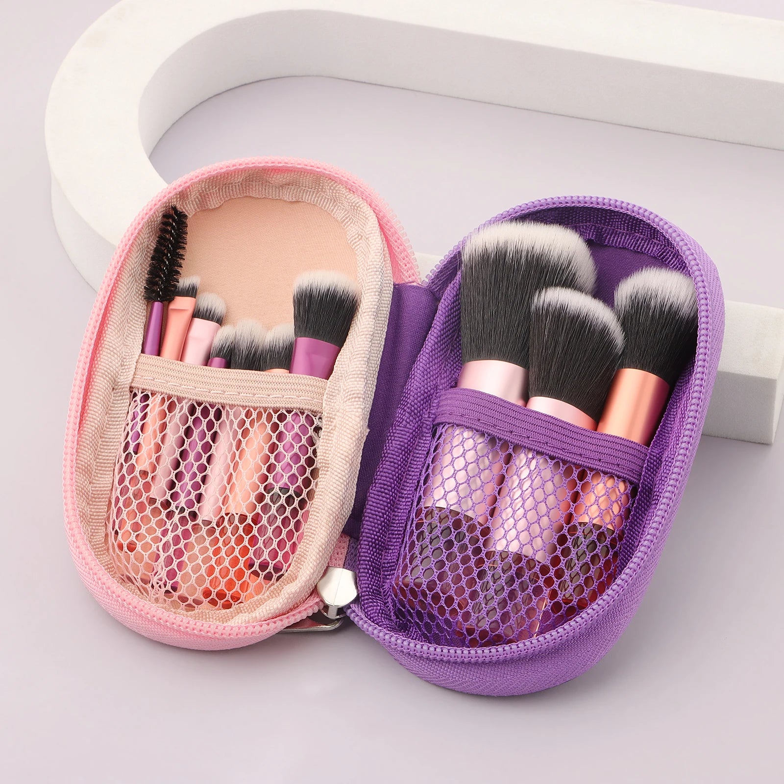 Mini Makeup Brush Set (10-Piece)