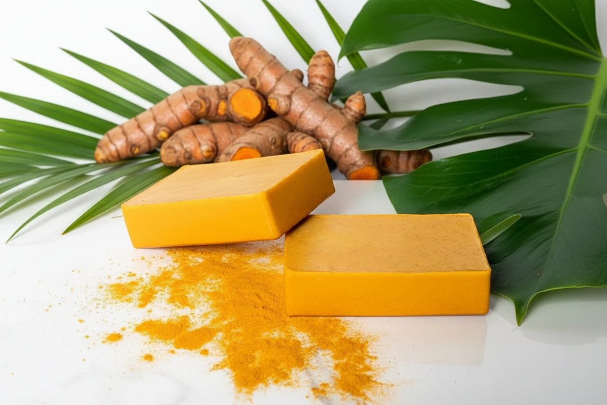 Turmeric + Lemon Kojic Acid Brightening & Moisturizing Soap