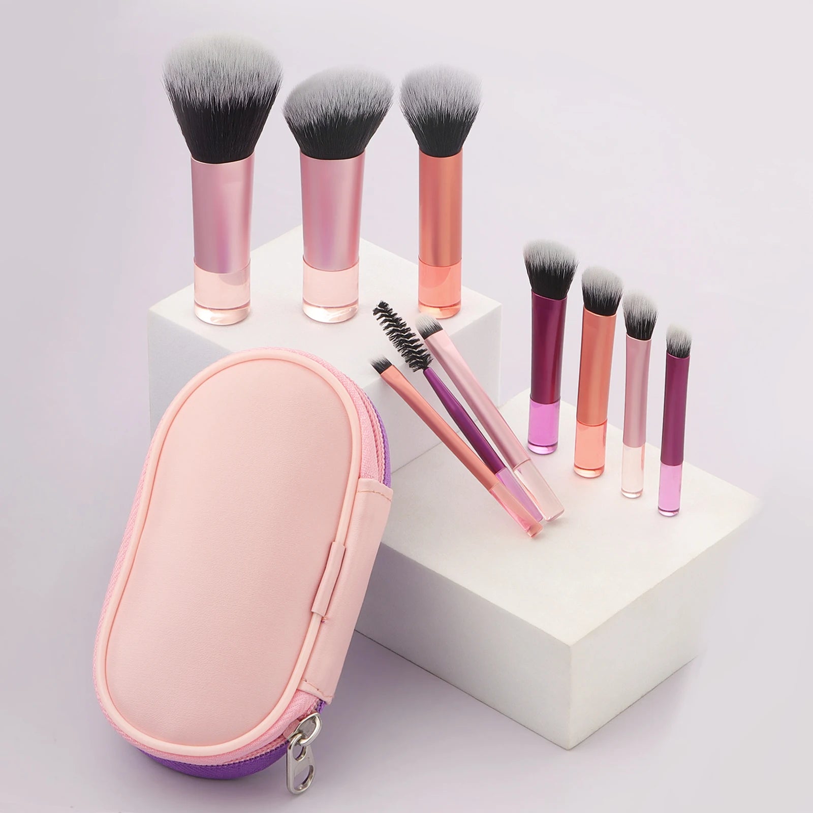 Mini Makeup Brush Set (10-Piece)