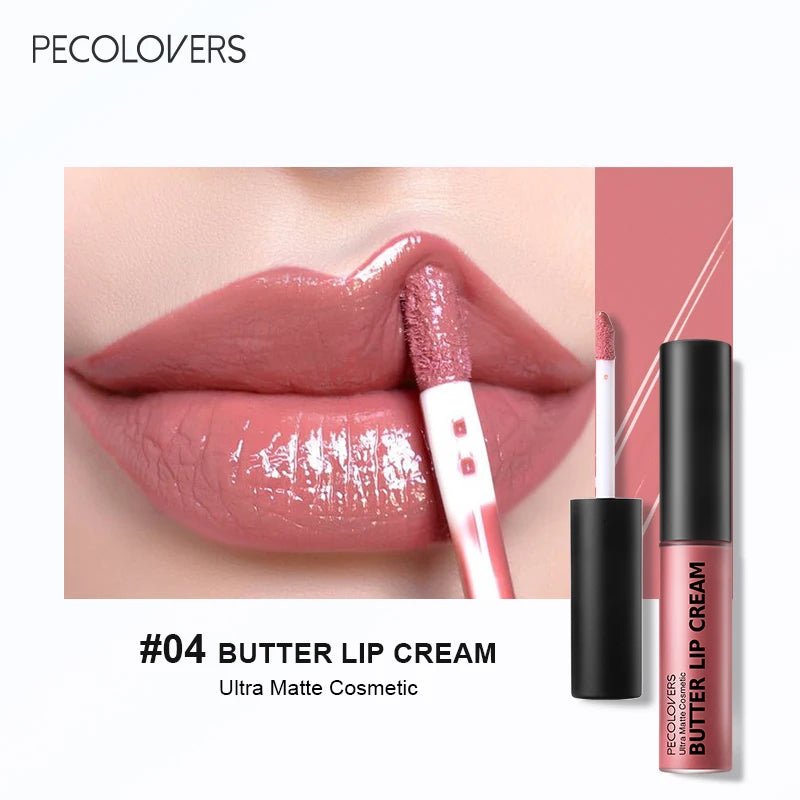 Waterproof Vitamin E Liquid Lipstick – Long-Lasting Color (21 Shades)