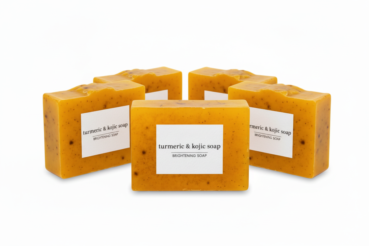 Turmeric + Lemon Kojic Acid Brightening & Moisturizing Soap