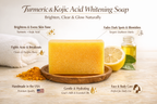 Turmeric + Lemon Kojic Acid Brightening & Moisturizing Soap